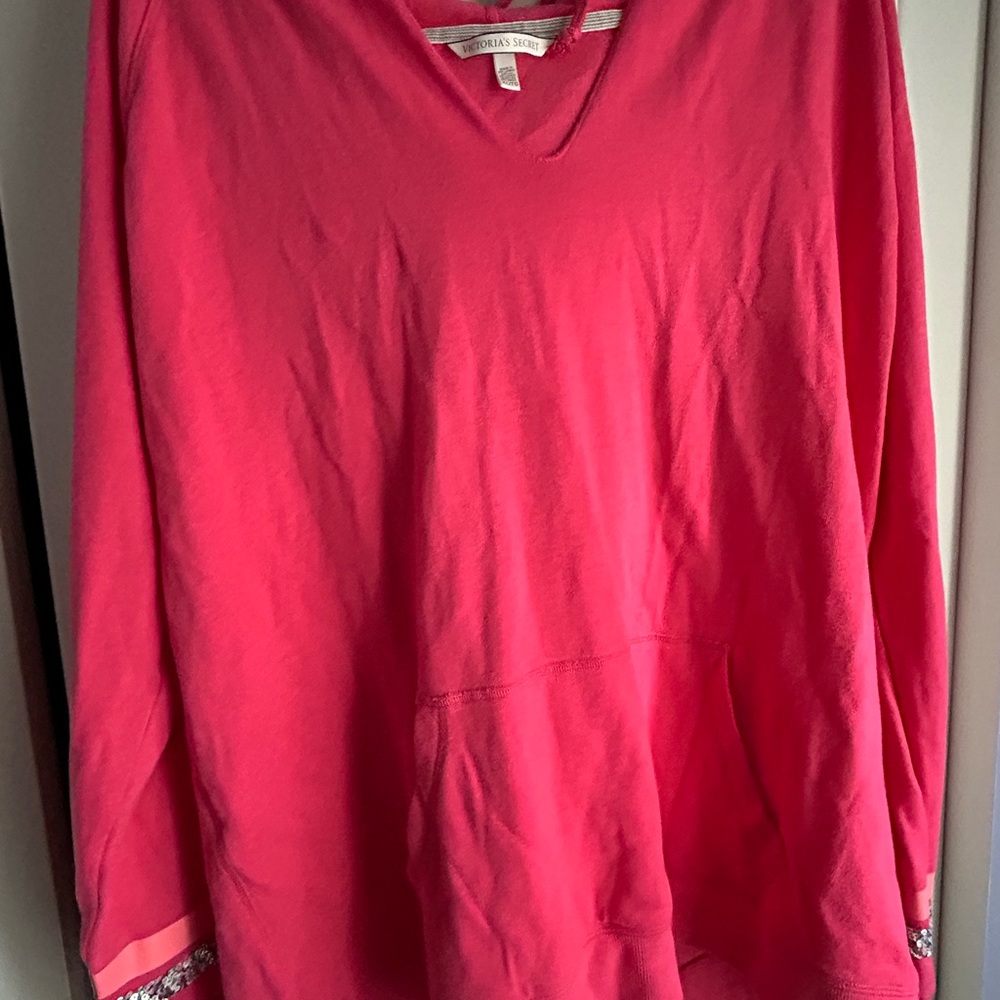 Pink V-Neck Top